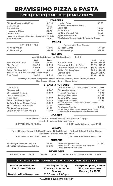 bravissimo pizza berwyn|bravissimo pizza berwyn pa menu.